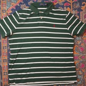 Polo Ralph Lauren Short Sleeved Collared Striped Shirt